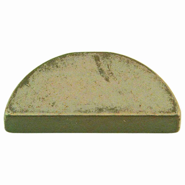 Midwest Fastener Woodruff Key, 3/8 x 1/2 in Key Size, E SAE Number, 1-1/4 in H, Steel Zinc, 4 PK 73206 - main
